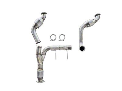 CVF 3-Inch Stainless Steel Catted Downpipe (21-25 2.7L EcoBoost Bronco)