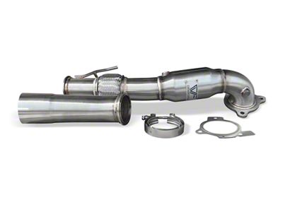 CVF Stainless Steel Catted Down-Pipe (21-25 2.0L EcoBoost Bronco Sport)