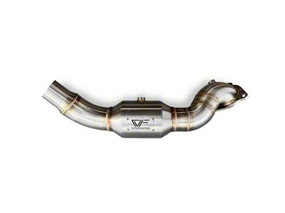 CVF Stainless Steel Catted Down-Pipe (21-25 2.3L EcoBoost Bronco)