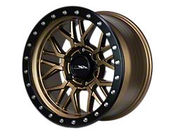 CXA Off Road Wheels CX1 MESH Texture Bronze with Black Ring 6-Lug Wheel; 17x9; 0mm Offset (24-25 Tacoma)