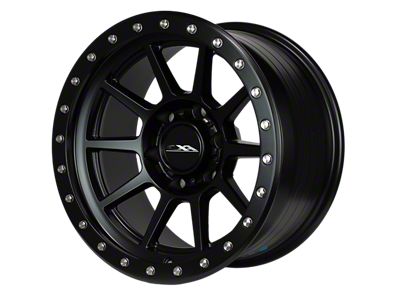 CXA Off Road Wheels CX4 SPRINT Full Matte Black 6-Lug Wheel; 17x9; 0mm Offset (24-25 Tacoma)