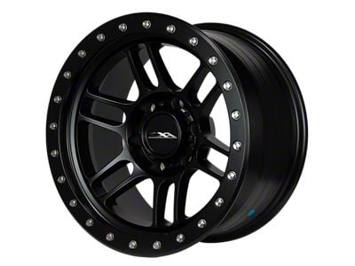 CXA Off Road Wheels CX5 VORTEX Full Matte Black 6-Lug Wheel; 17x9; 0mm Offset (24-25 Tacoma)