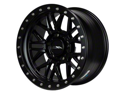 CXA Off Road Wheels TR1 MESH Full Matte Black 6-Lug Wheel; 17x9; -18mm Offset (25-26 4Runner)