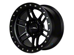 CXA Off Road Wheels CX5 VORTEX Full Matte Black 6-Lug Wheel; 17x9; 0mm Offset (03-09 4Runner)