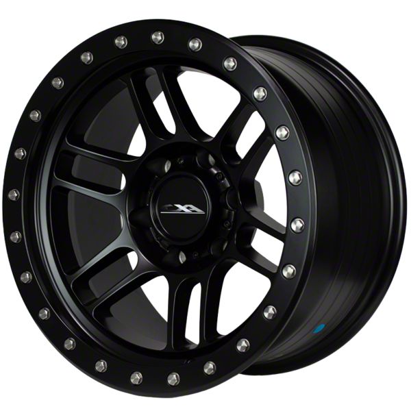 CXA Off Road Wheels Bronco TR5 VORTEX Full Matte Black 6-Lug Wheel ...