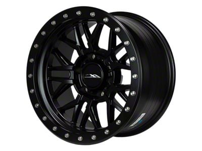 CXA Off Road Wheels CX1 MESH Full Matte Black 6-Lug Wheel; 17x9; 0mm Offset (16-23 Tacoma)