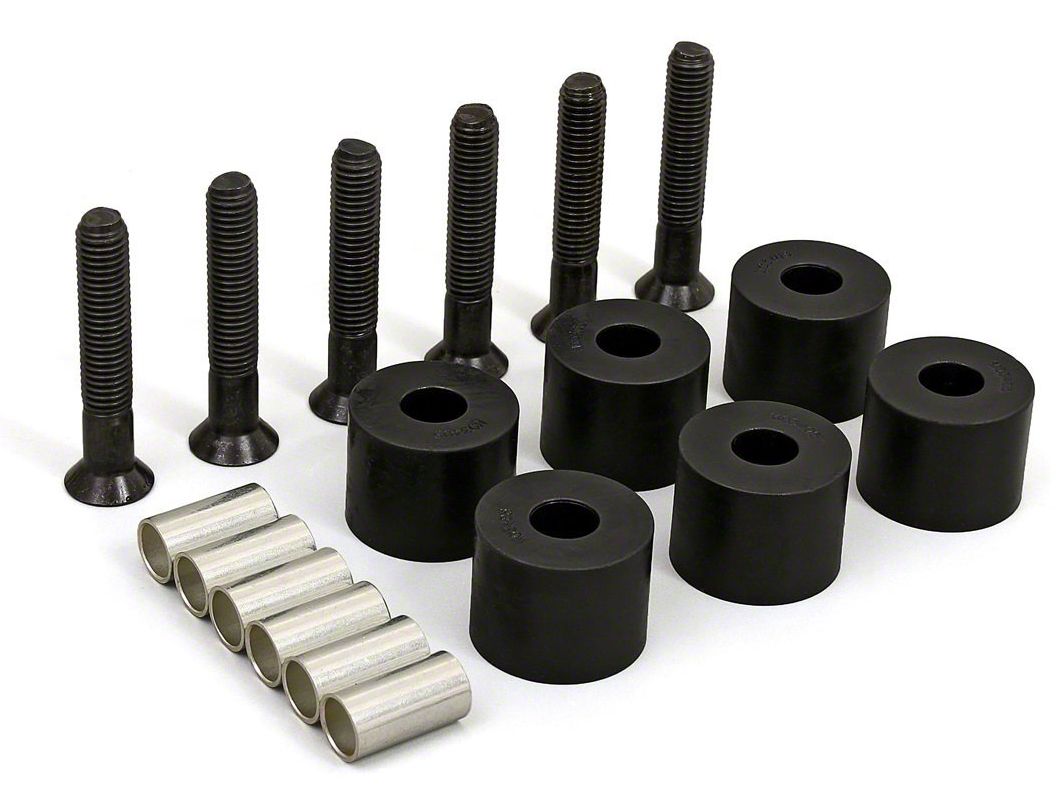 Daystar Jeep Wrangler 1 in. Transfer Case Drop Kit KJ01008BK