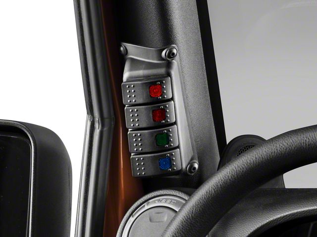 Daystar Switch Panel 07-10 Jeep JK Daystar Switch Panel 07-10 Jeep JK