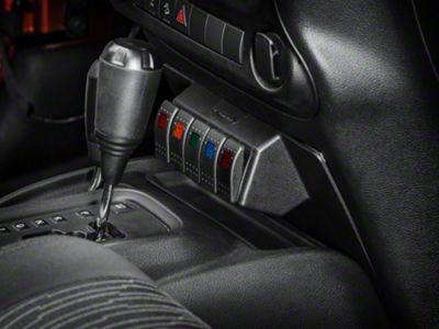 Daystar Switch Panel; Lower (11-18 Jeep Wrangler JK)