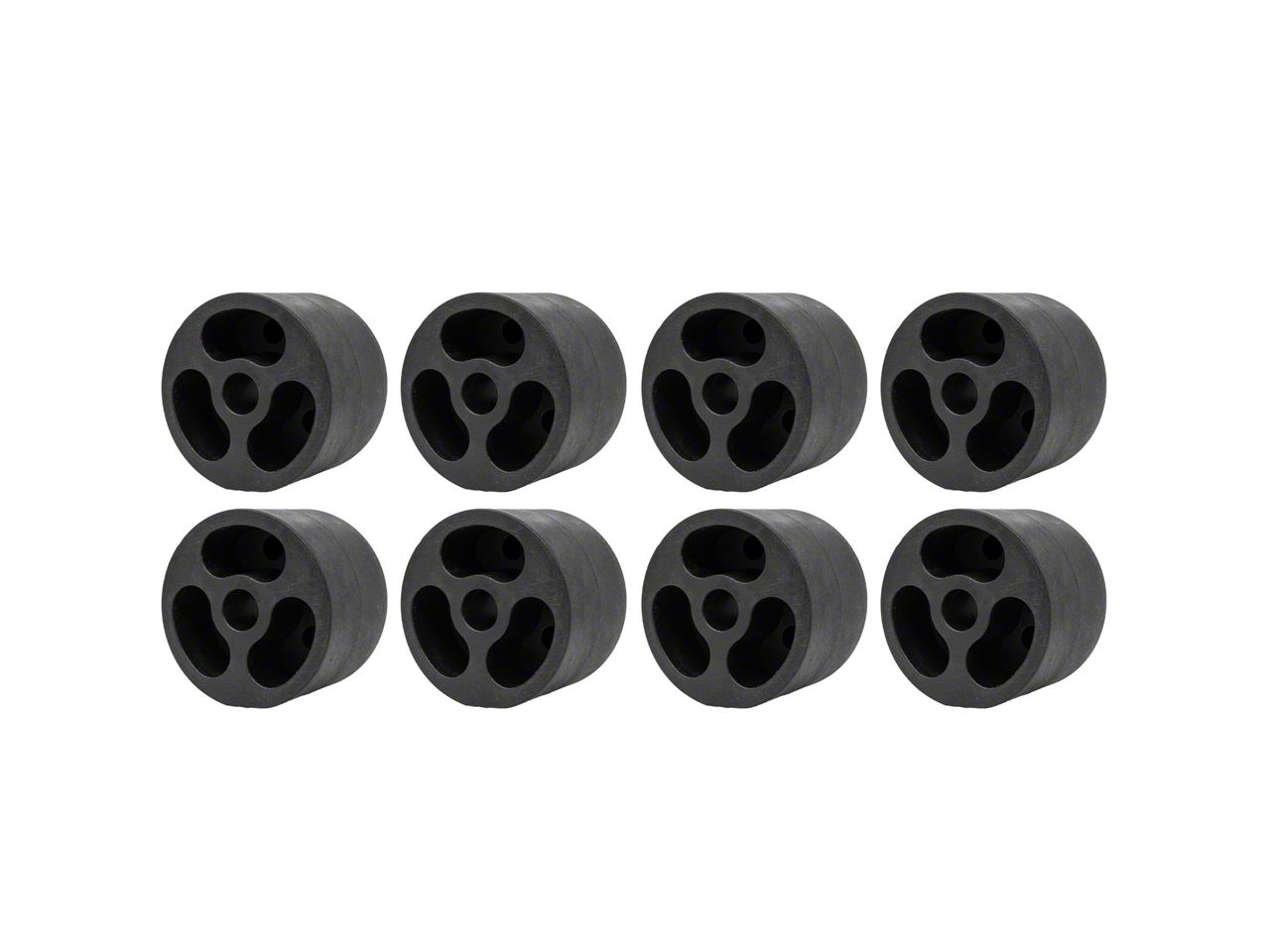 Daystar Tundra 2-Inch Universal Body Lift Blocks; 8-Pack KU04005BK