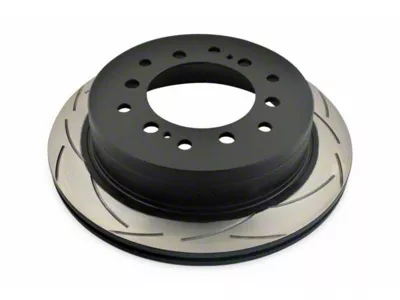 DBA Street Series T2 Slotted 6-Lug Rotor; Rear (03-09 4Runner)