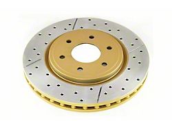 DBA Street Series XGold Cross Drilled and Slotted 6-Lug Rotor; Front (05-26 V6 Frontier)