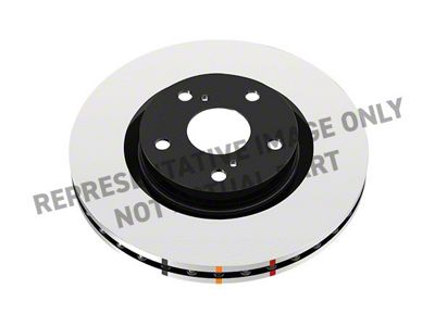 DBA 4000 Series HD Vented Rotor; Front (1999 Jeep Cherokee XJ w/ 3-Inch Cast Rotors; 00-06 Jeep Cherokee XJ)