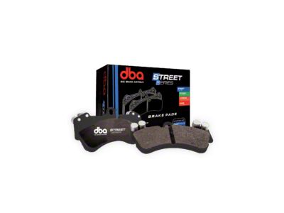 DBA Street Series Ceramic Brake Pads; Front Pair (20-25 Jeep Gladiator JT)