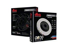 DBA 4000 Series HD Vented Rotor; Rear (12-21 Jeep Grand Cherokee SRT, SRT8, Trackhawk)