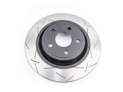DBA 4000 Series T3 Slotted Rotor; Front (11-21 Jeep Grand Cherokee WK2 w/ Vented Rear Rotors, Excluding SRT, SRT8 & Trackhawk)