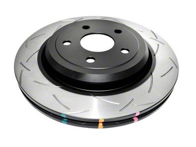 DBA 4000 Series T3 Slotted Rotor; Rear (12-21 Jeep Grand Cherokee SRT, SRT8, Trackhawk)