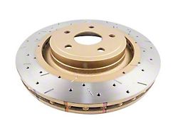 DBA 4000 Series XS Cross Drilled and Slotted Rotor; Front (06-10 Jeep Grand Cherokee WK SRT8)