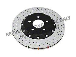 DBA 5000 Series XD Cross Drilled Rotor; Front (12-21 Jeep Grand Cherokee WK2 SRT, SRT8)