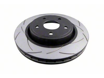 DBA Street Series T2 Slotted Rotor; Front (05-10 Jeep Grand Cherokee WK, Excluding SRT8)