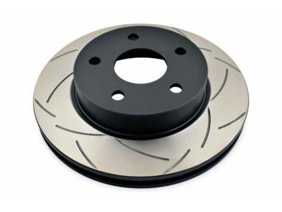 DBA Street Series T2 Slotted Rotor; Front (99-04 Jeep Grand Cherokee WJ)
