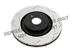 DBA 4000 Series T3 Slotted Rotor; Rear Passenger Side (07-18 Jeep Wrangler JK)