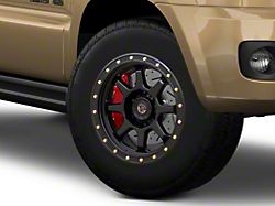 Deegan 38 by Mammoth Phantom 38 Flow Formed Satin Black 6-Lug Wheel; 17x8.5; 0mm Offset (03-09 4Runner)