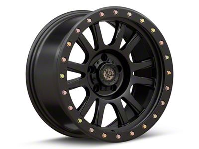 Deegan 38 by Mammoth Ghost Rider Flow Formed Satin Black 5-Lug Wheel; 20x9; 12mm Offset (07-13 Tundra)