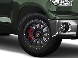 Deegan 38 by Mammoth Ghost Rider Flow Formed Satin Black 5-Lug Wheel; 20x9; 12mm Offset (07-13 Tundra)