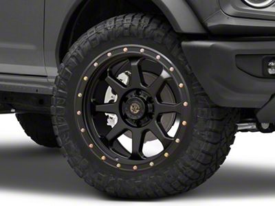 Deegan 38 by Mammoth Phantom 38 Satin Black 6-Lug Wheel; 20x9; -6mm Offset (22-25 Bronco Raptor)