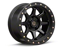 Deegan 38 by Mammoth Phantom 38 Flow Formed Satin Black Wheel; 18x9; -6mm Offset (07-18 Jeep Wrangler JK)