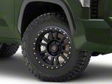 Deegan 38 by Mammoth Ghost Rider Flow Formed Satin Black 6-Lug Wheel; 18x9; 12mm Offset (22-26 Tundra)