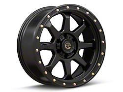 Deegan 38 by Mammoth Phantom 38 Flow Formed Satin Black 6-Lug Wheel; 18x9; 12mm Offset (22-26 Tundra)