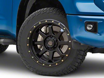 Deegan 38 by Mammoth Phantom 38 Satin Black 5-Lug Wheel; 20x9; 12mm Offset (14-21 Tundra)
