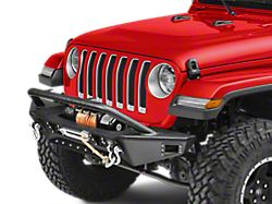 Deegan 38 by Mammoth Front Bumper with KC HiLiTES LED Fog Lights (18-25 Jeep Wrangler JL)