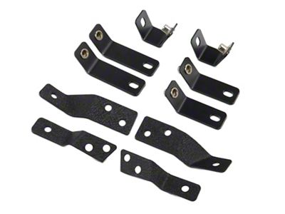 Deegan 38 by Mammoth Replacement Fender Liner Hardware Kit for J132020-JLB Only (18-25 Jeep Wrangler JL)