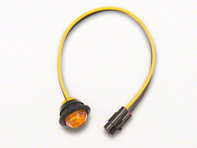Deegan 38 by Mammoth Replacement Marker Light for Deegan 38 Fender Flares J108780 Only (07-18 Jeep Wrangler JK)
