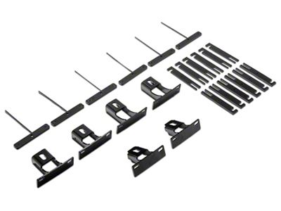 Deegan 38 by Mammoth Replacement Rock Slider Hardware Kit for J136024 Only (07-18 Jeep Wrangler JK 4-Door)