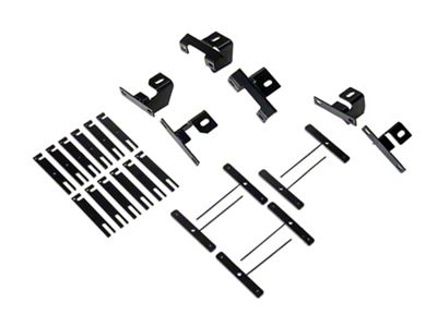 Deegan 38 by Mammoth Replacement Side Step Bar Hardware Kit for J133629-JL Only (18-25 Jeep Wrangler JL 4-Door)