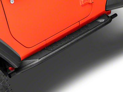 Deegan 38 by Mammoth Tubular Side Step Bars (18-25 Jeep Wrangler JL 2-Door)