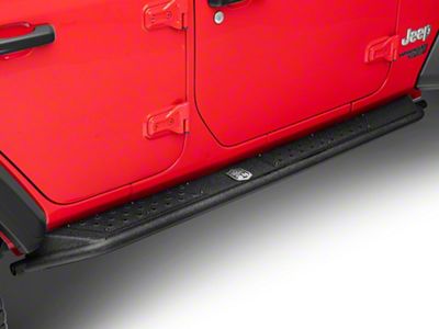 Deegan 38 by Mammoth Tubular Side Step Bars (18-25 Jeep Wrangler JL 4-Door)