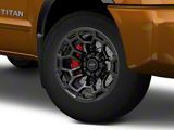 Defiant Wheels DF03 Gloss Black 6-Lug Wheel; 18x9; -12mm Offset (04-15 Titan)