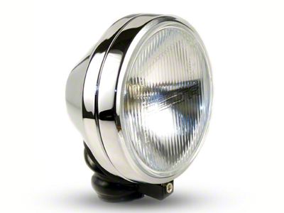 Delta Lights 505 Series Chrome H.I.D. Light (Universal; Some Adaptation May Be Required)