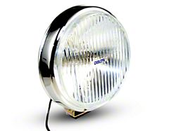 6-Inch 100 Series Chrome Thinline Fog Lights; 55 Watt Xenon (Universal; Some Adaptation May Be Required)