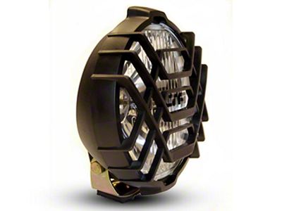 Delta Lights 800H Series Round Driving Light; Black (Universal; Some Adaptation May Be Required)