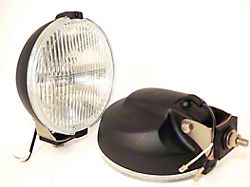 800H Series Round Fog Light; Black (Universal; Some Adaptation May Be Required)