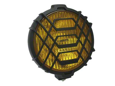 Delta Lights 6.50-Inch 150 Series Round Fog Lights; Amber (Universal; Some Adaptation May Be Required)