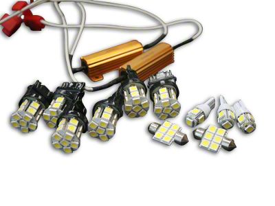 Delta Lights Completed LED Light Conversion Kit Bulbs (87-95 Jeep Wrangler YJ)