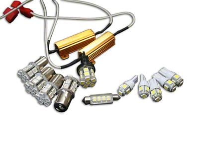 Delta Lights Completed LED Light Conversion Kit Bulbs (97-06 Jeep Wrangler TJ)