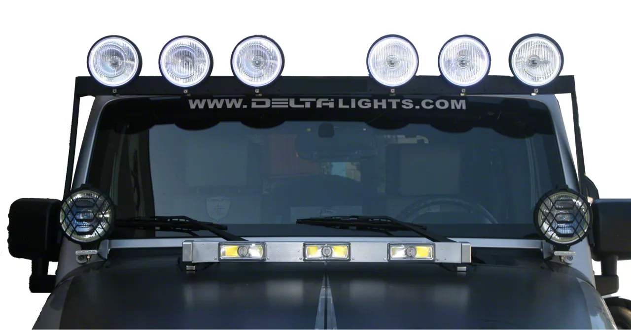 Delta Lights Jeep Gladiator 52-Inch Horizon Bolt 500 Roof